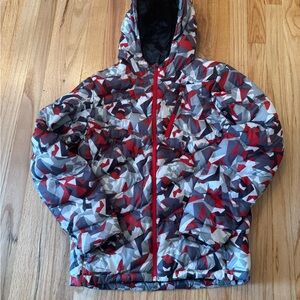 Red White And Black Spyder Coat/Jacket Size Youth XL (18)